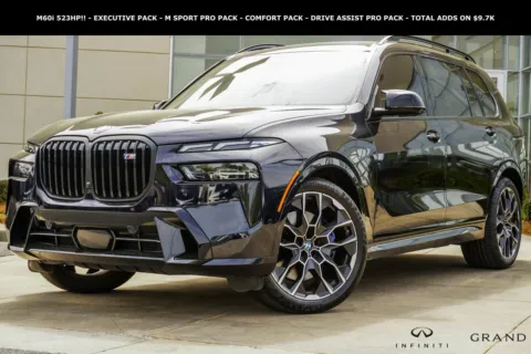 Black 2024 BMW X7 M60i for sale in Macon, GA
