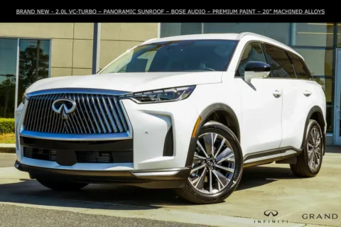 White 2026 INFINITI QX60 LUXE for sale in Macon, GA