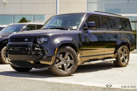 Black 2023 Land Rover Defender 130 X-Dynamic SE for sale in Macon, GA