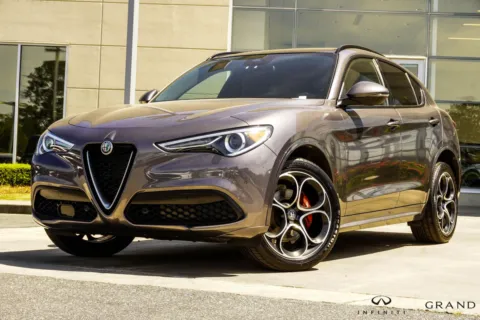 Gray 2023 Alfa Romeo Stelvio Ti for sale in Macon, GA