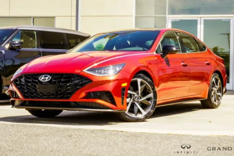 Red 2023 Hyundai Sonata SEL Plus for sale in Macon, GA