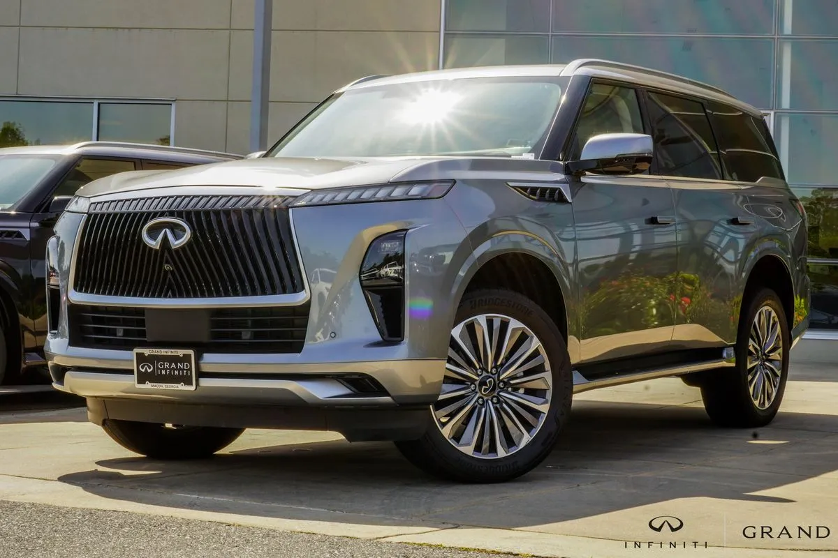 Silver 2025 INFINITI QX80 SENSORY for sale in Macon, GA