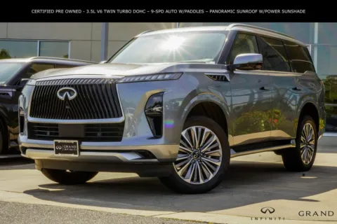 Silver 2025 INFINITI QX80 SENSORY for sale in Macon, GA