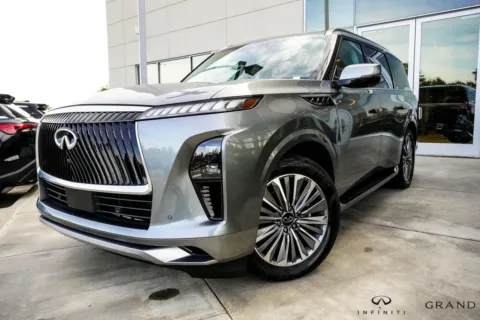 Silver 2025 INFINITI QX80 SENSORY for sale in Macon, GA