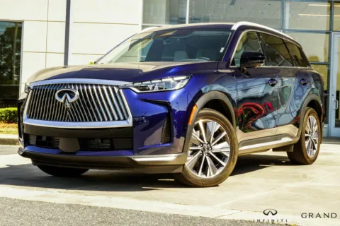 Blue 2026 INFINITI QX60 LUXE for sale in Macon, GA