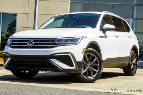 White 2022 Volkswagen Tiguan 2.0T SE for sale in Macon, GA