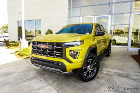 Yellow 2023 GMC Canyon AT4 for sale in Macon, GA
