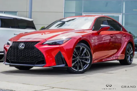 Red 2022 Lexus IS 350 F SPORT for sale in Macon, GA