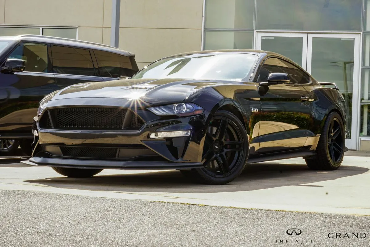 Black 2019 Ford Mustang GT Premium for sale in Macon, GA