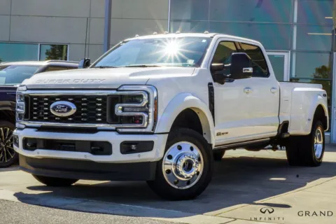 White 2025 Ford F-450SD Platinum for sale in Macon, GA