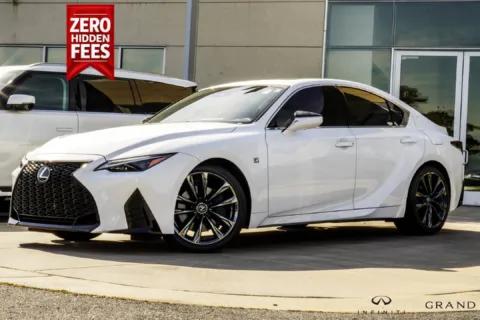 White 2024 Lexus IS 350 F SPORT for sale in Macon, GA