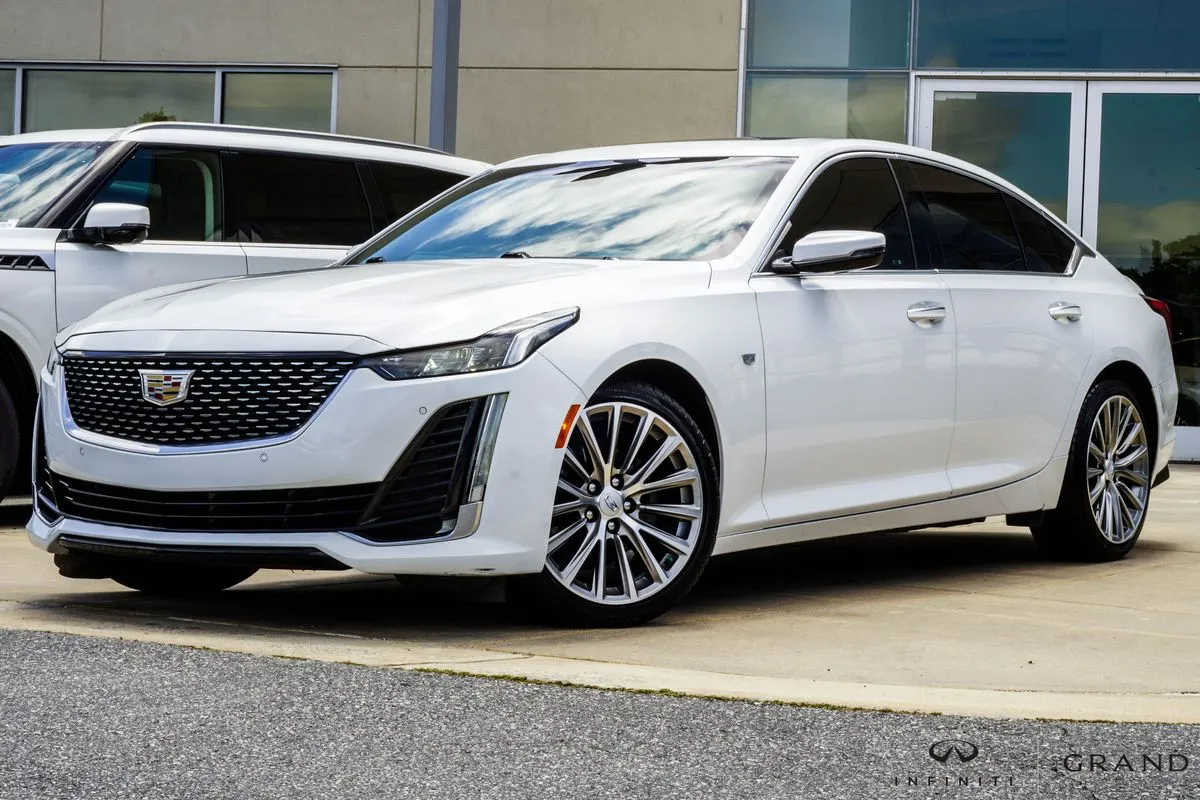 White 2023 Cadillac CT5 Premium Luxury for sale in Macon, GA