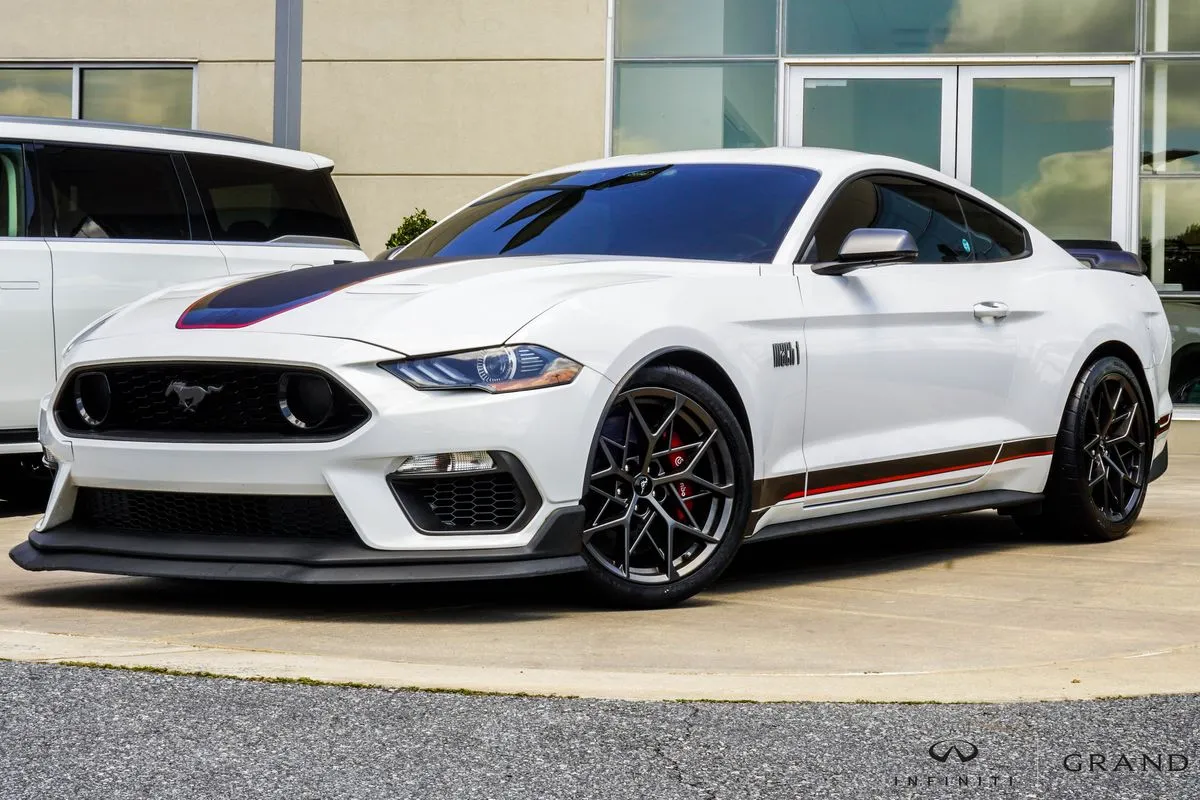 White 2022 Ford Mustang Mach 1 for sale in Macon, GA