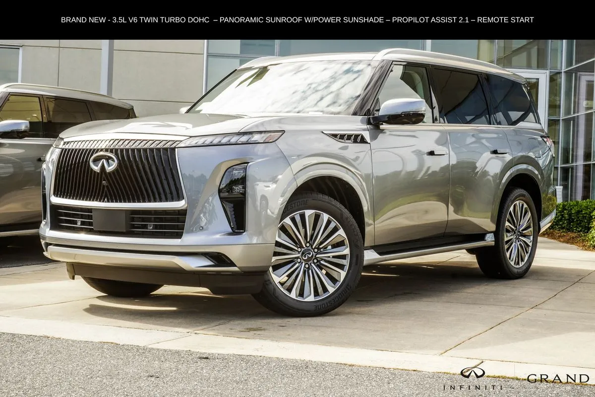 Silver 2027 INFINITI QX80 LUXE for sale in Macon, GA