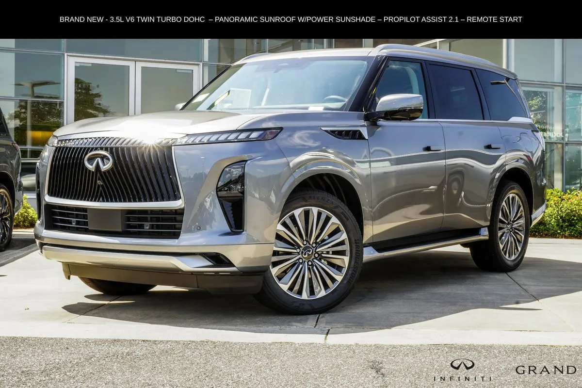 Silver 2027 INFINITI QX80 LUXE for sale in Macon, GA