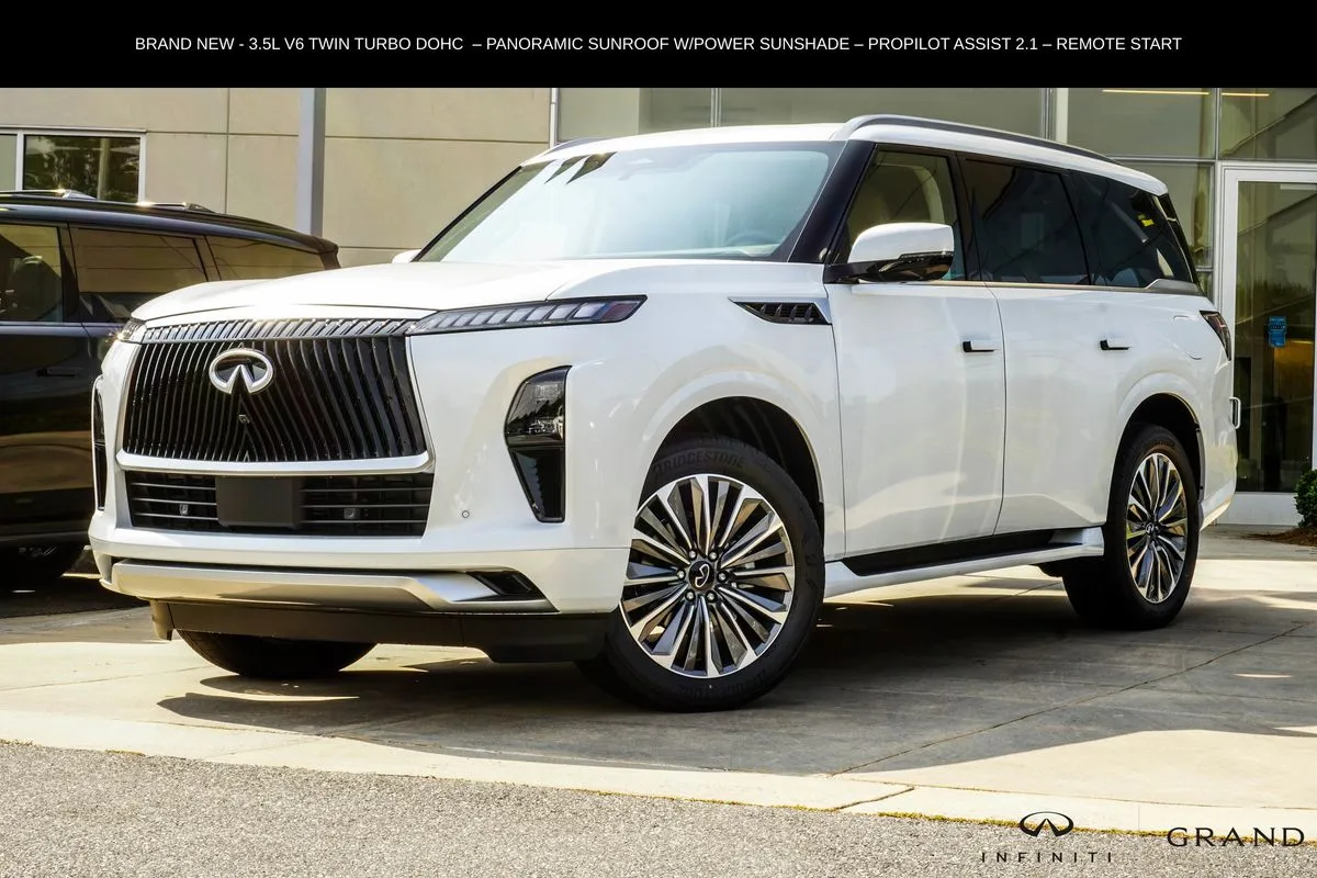 White 2027 INFINITI QX80 LUXE for sale in Macon, GA