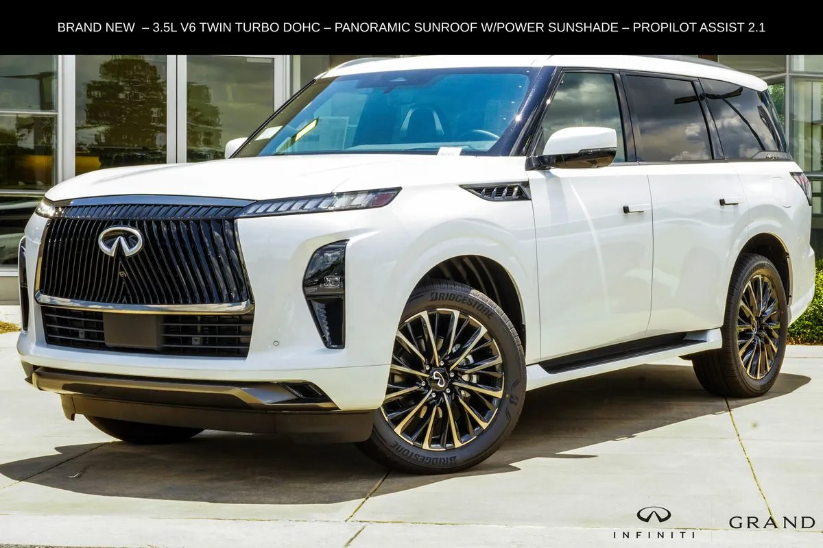 White 2027 INFINITI QX80 AUTOGRAPH for sale in Macon, GA