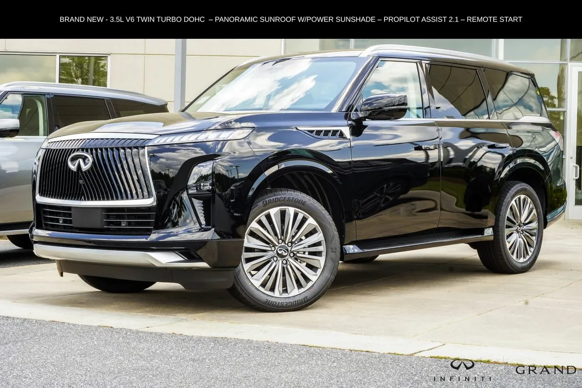 Black 2027 INFINITI QX80 LUXE for sale in Macon, GA