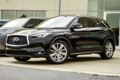 Black 2020 INFINITI QX50 Sensory for sale in Macon, GA