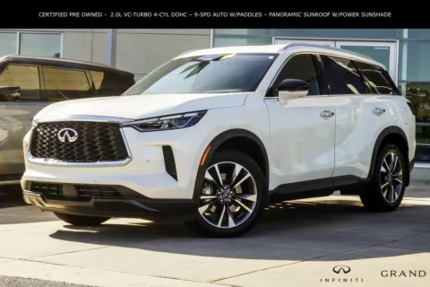 White 2025 INFINITI QX60 LUXE for sale in Macon, GA