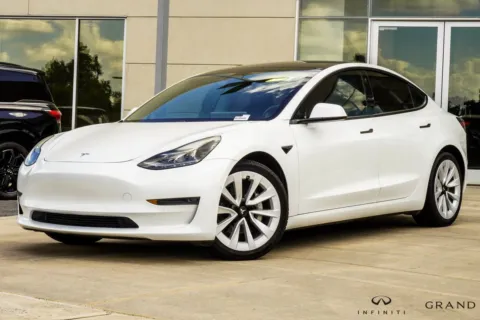 White 2021 Tesla Model 3 Long Range for sale in Macon, GA