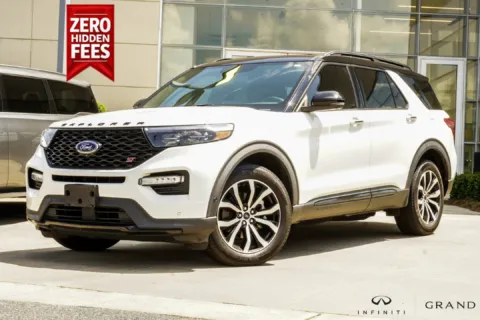 White 2021 Ford Explorer ST for sale in Macon, GA
