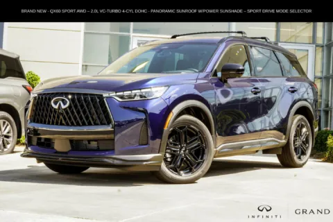 Blue 2027 INFINITI QX60 SPORT for sale in Macon, GA