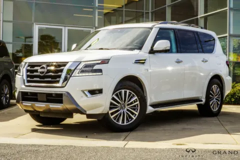 White 2022 Nissan Armada SL for sale in Macon, GA