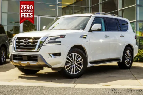 White 2022 Nissan Armada SL for sale in Macon, GA