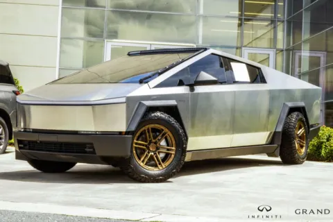 Silver 2024 Tesla Cybertruck Cyberbeast for sale in Macon, GA