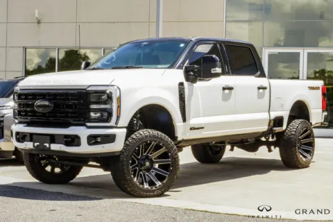 White 2024 Ford F-350SD Platinum for sale in Macon, GA