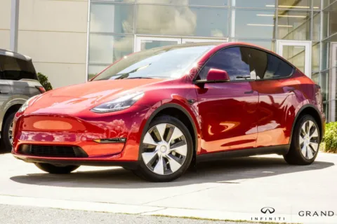 Red 2024 Tesla Model Y Long Range for sale in Macon, GA