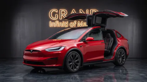 Red 2022 Tesla Model X Plaid for sale in Macon, GA