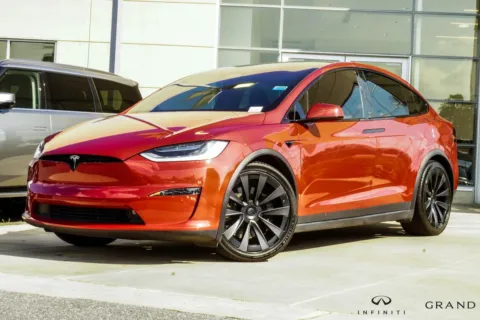 Red 2022 Tesla Model X Plaid for sale in Macon, GA