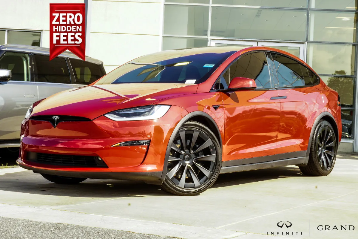Red 2022 Tesla Model X Plaid for sale in Macon, GA