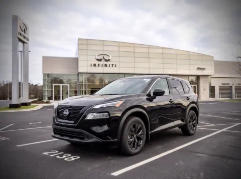 Black 2023 Nissan Rogue SV for sale in Macon, GA