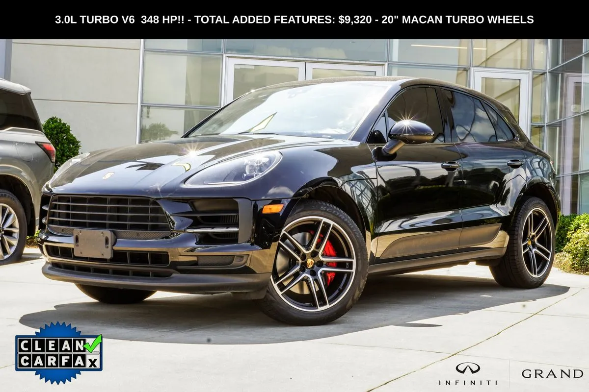 Black 2021 Porsche Macan S for sale in Macon, GA