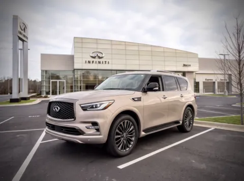 Silver 2023 INFINITI QX80 Premium Select for sale in Macon, GA