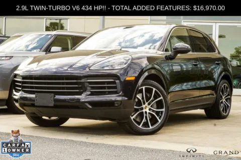 Black 2021 Porsche Cayenne S for sale in Macon, GA