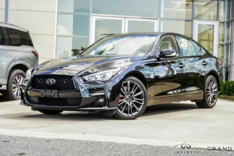 Black 2023 INFINITI Q50 Red Sport 400 for sale in Macon, GA