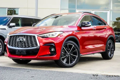 Red 2023 INFINITI QX55 ESSENTIAL for sale in Macon, GA