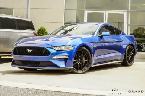 Blue 2018 Ford Mustang GT for sale in Macon, GA