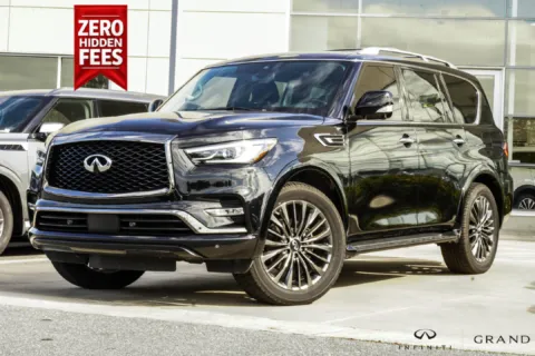 Black 2024 INFINITI QX80 Premium Select for sale in Macon, GA