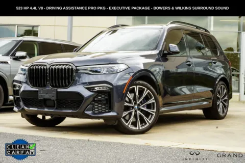 Gray 2021 BMW X7 M50i for sale in Macon, GA