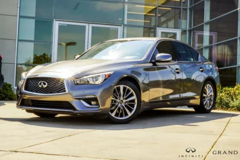 Gray 2023 INFINITI Q50 LUXE for sale in Macon, GA