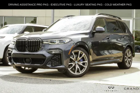 Gray 2021 BMW X7 M50i for sale in Macon, GA