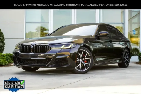 Black 2021 BMW 5 Series 540i xDrive for sale in Macon, GA