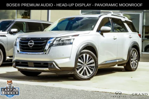 Silver 2022 Nissan Pathfinder Platinum for sale in Macon, GA