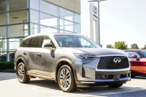Another view of 2027 INFINITI QX60 LUXE for sale in Macon, GA at Grand Infiniti of Macon