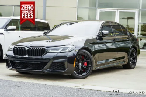 Black 2022 BMW 5 Series M550i xDrive for sale in Macon, GA